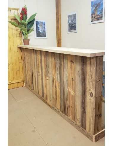 Wandpanelen van oud hout