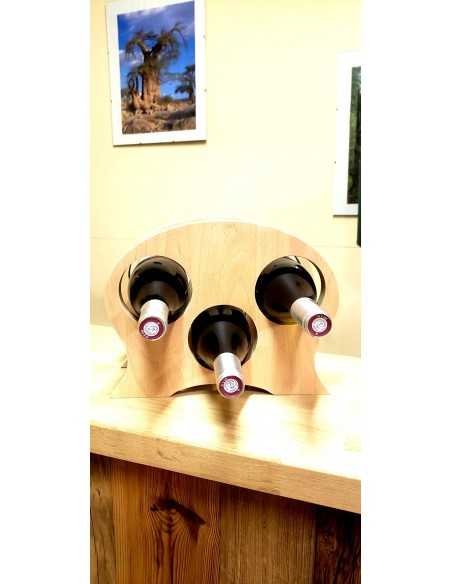 Triade Vignoble Weinregal aus Holz