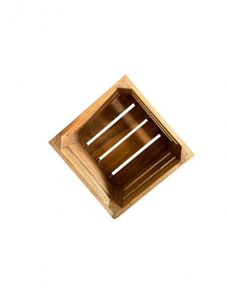WOODBOX-KISTE IN WALNUSSBRAUN