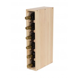 NARROW BOTTLE RACK 6 BOTTLES 2