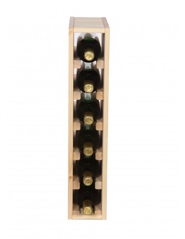 NARROW BOTTLE RACK 6 BOTTLES