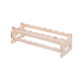 MODULARES WEINREGAL MIT 2 REIHEN FÜR JE 8 FLASCHEN
