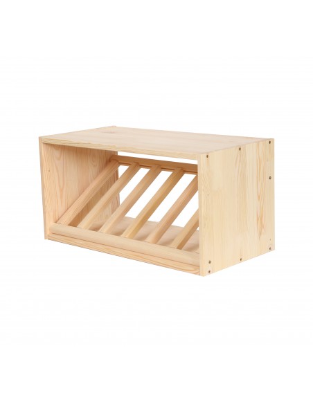 ETAGERE A VIN 6 BOUTEILLES INCLINEES