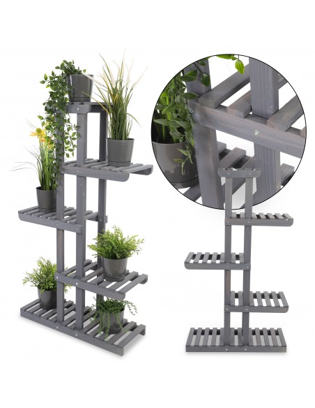 Estantería para plantas 5 niveles de madera