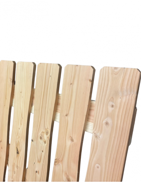 Douglas moulded-slat gate 3 to 4 m – Solid wood kit