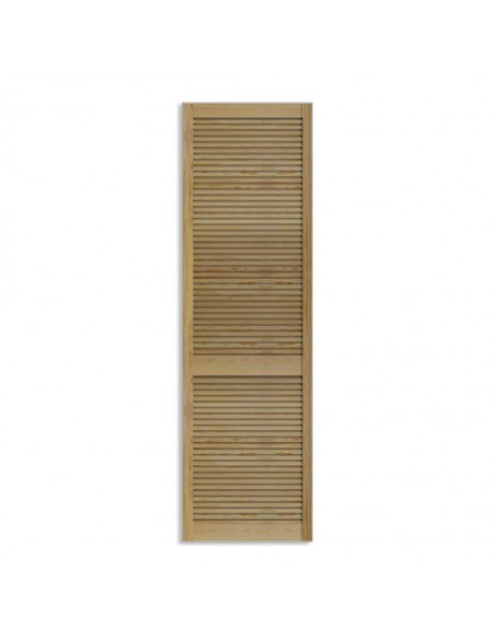 PORTE DE PLACARD NATUREL PERSIENNES 28 MM