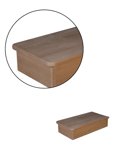 Socle réhausseur hêtre