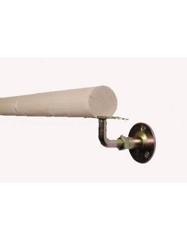 Main courante en sapin ronde