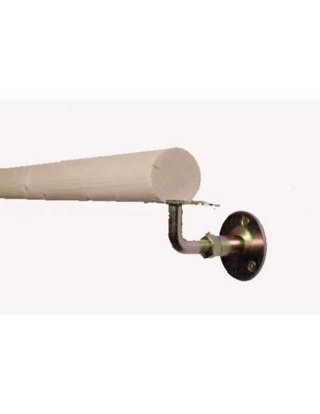 Corrimano in abete rotondo