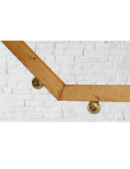 Main courante Rampe sapin plate