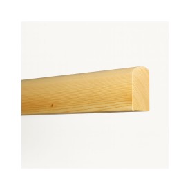 Platte leuning van vurenhout 2