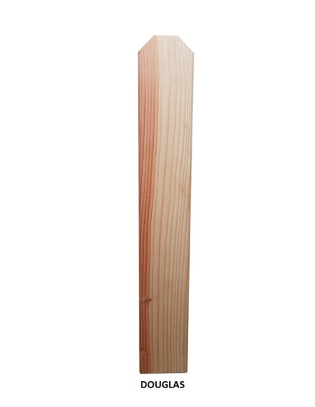 Poortplank van 150 cm in massief douglashout