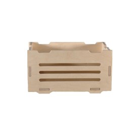 Plywood wood storage crate