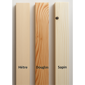 Balaustre recto de madera maciza para balaustrada 2