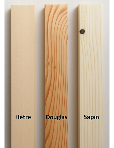 Balaustre recto de madera maciza para balaustrada