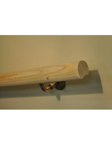 Pasamanos de abeto redondo