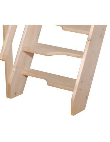 Escalera con peldaños alternados en kit