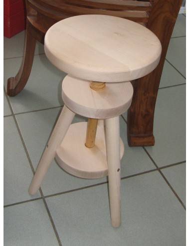 Tabouret à vis