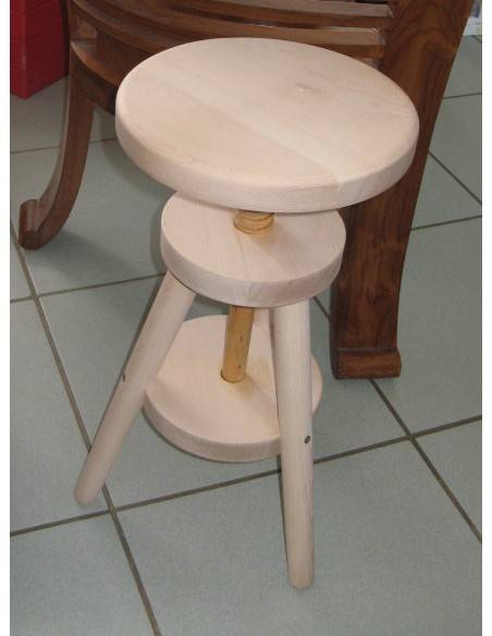 Tabouret à vis