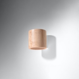 Indoor natural wood spot wall light 2