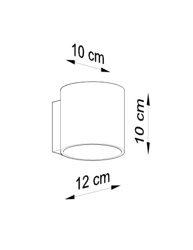 Indoor natural wood spot wall light