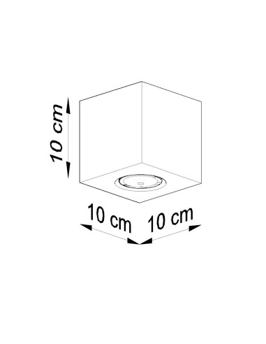 Plafoniera spot legno naturale per interni
