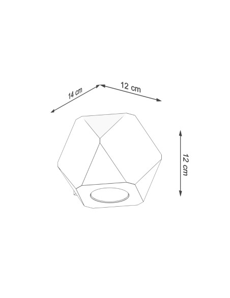 Applique da parete spot legno naturale per interni