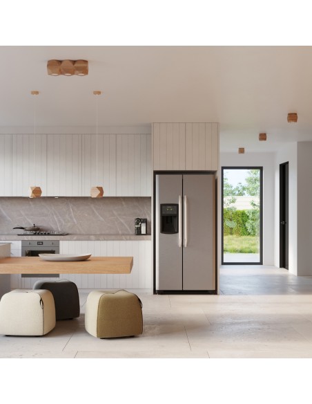 Applique da parete spot legno naturale per interni