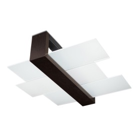 Houten plafondspot voor binnen