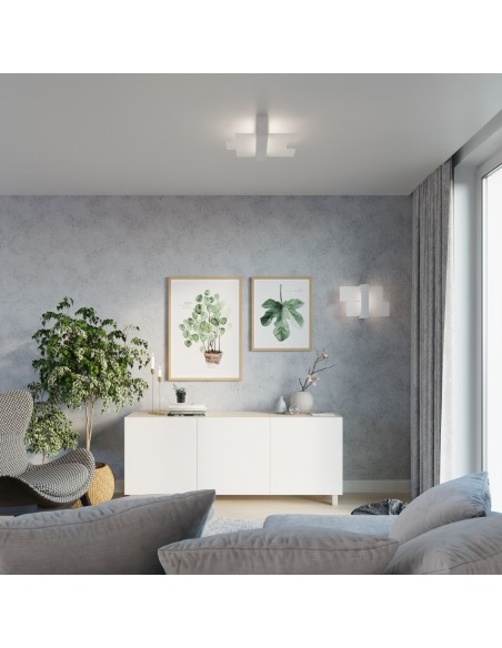 Indoor wood spot ceiling light