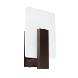 Houten wandspot voor binnen