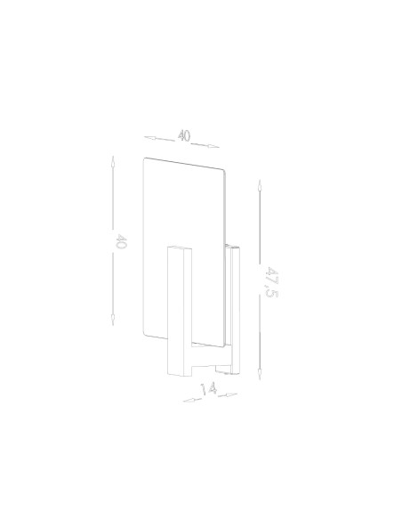 Plafoniera spot legno da interno