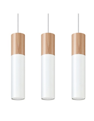 Houten tafellamp voor binnen