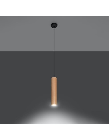 Lampe à poser luminaire bois intérieur