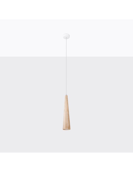 Lampe à poser luminaire bois naturel intérieur
