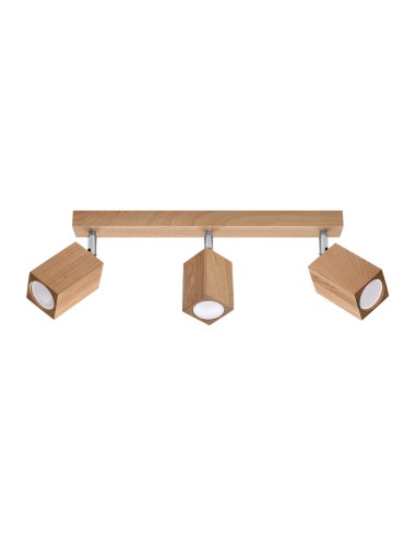 Indoor oak spot ceiling light