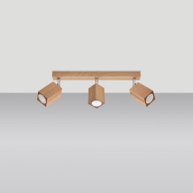Indoor oak spot ceiling light 2