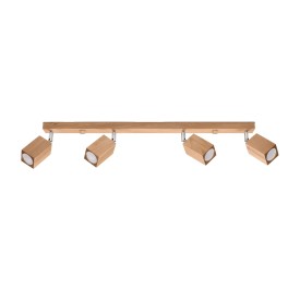 Indoor oak spot ceiling light
