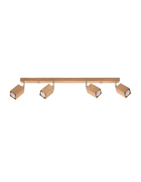 Indoor oak spot ceiling light