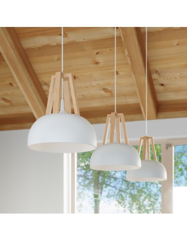 Lampe à poser luminaire bois naturel intérieur