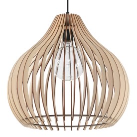 Houten tafellamp voor binnen