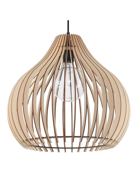 Houten tafellamp voor binnen