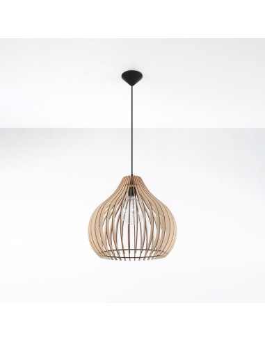 Houten tafellamp voor binnen
