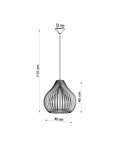 Houten tafellamp voor binnen