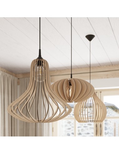 Tischleuchte aus Holz für den Innenbereich