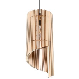 Houten tafellamp voor binnen