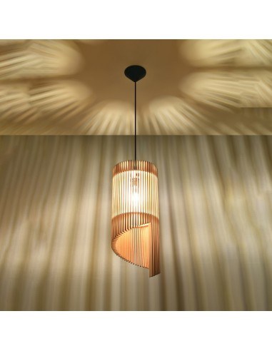 Houten tafellamp voor binnen