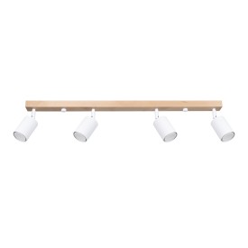 Indoor wood spot ceiling light
