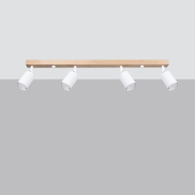 Houten plafondspot voor binnen 2