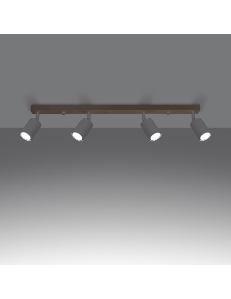 Indoor wood spot ceiling light